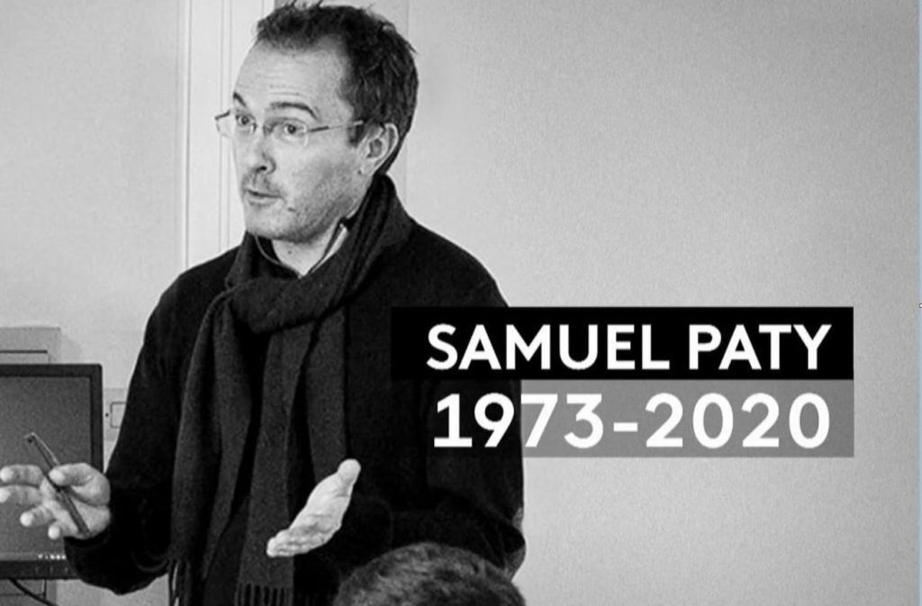 Samuel Paty hommage de Damien Abad