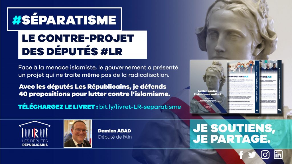 Islamisme radical : la stratégie des députés LR