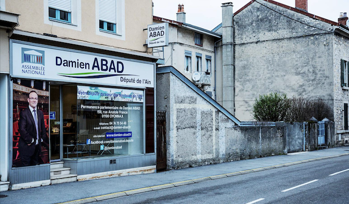 Permanence de Damien Abad dans l'Ain